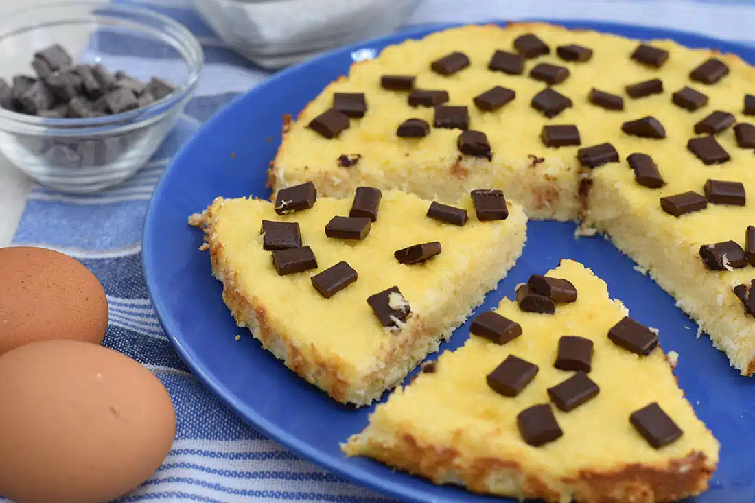 Dolce al cocco e yogurt light