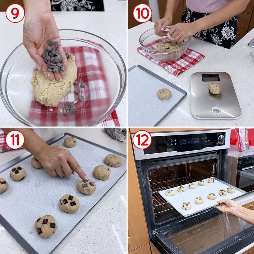 Formazione dei dolcetti