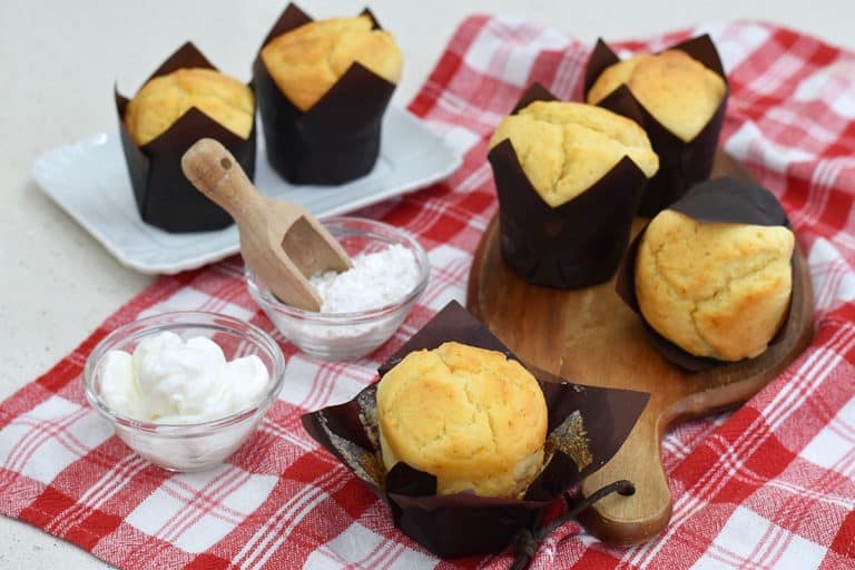 Muffin allo yogurt greco