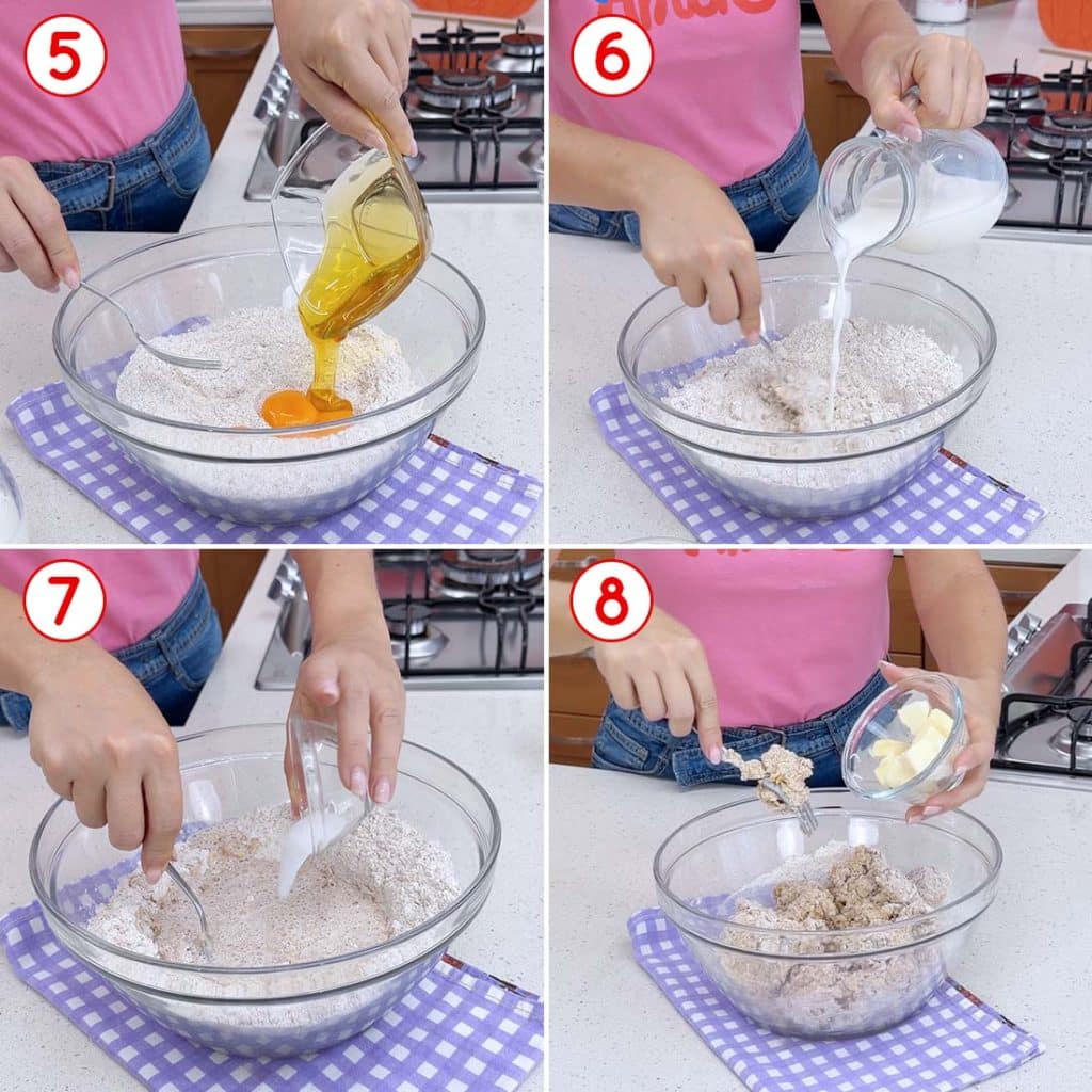 Ingredienti per l'impasto