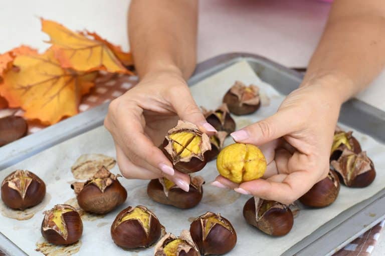 castagne al forno