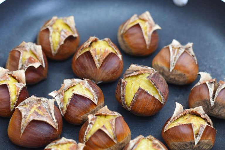 Castagne in padella