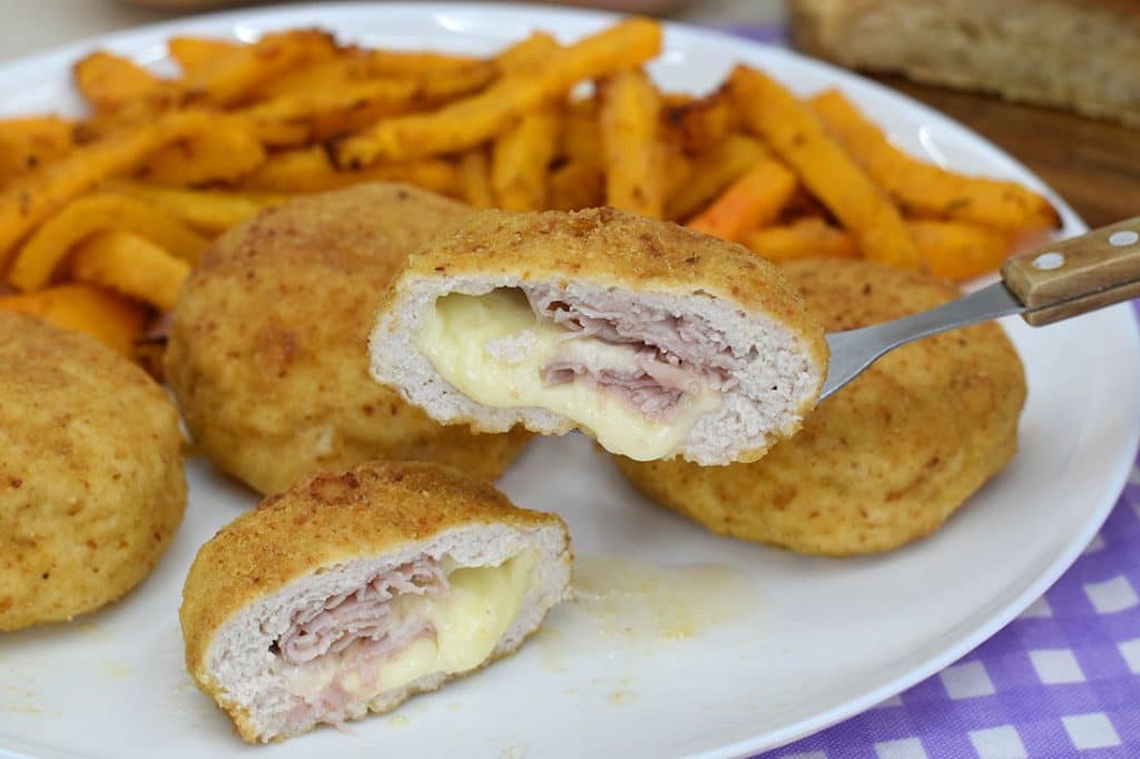 Cordon bleu in friggitrice ad aria