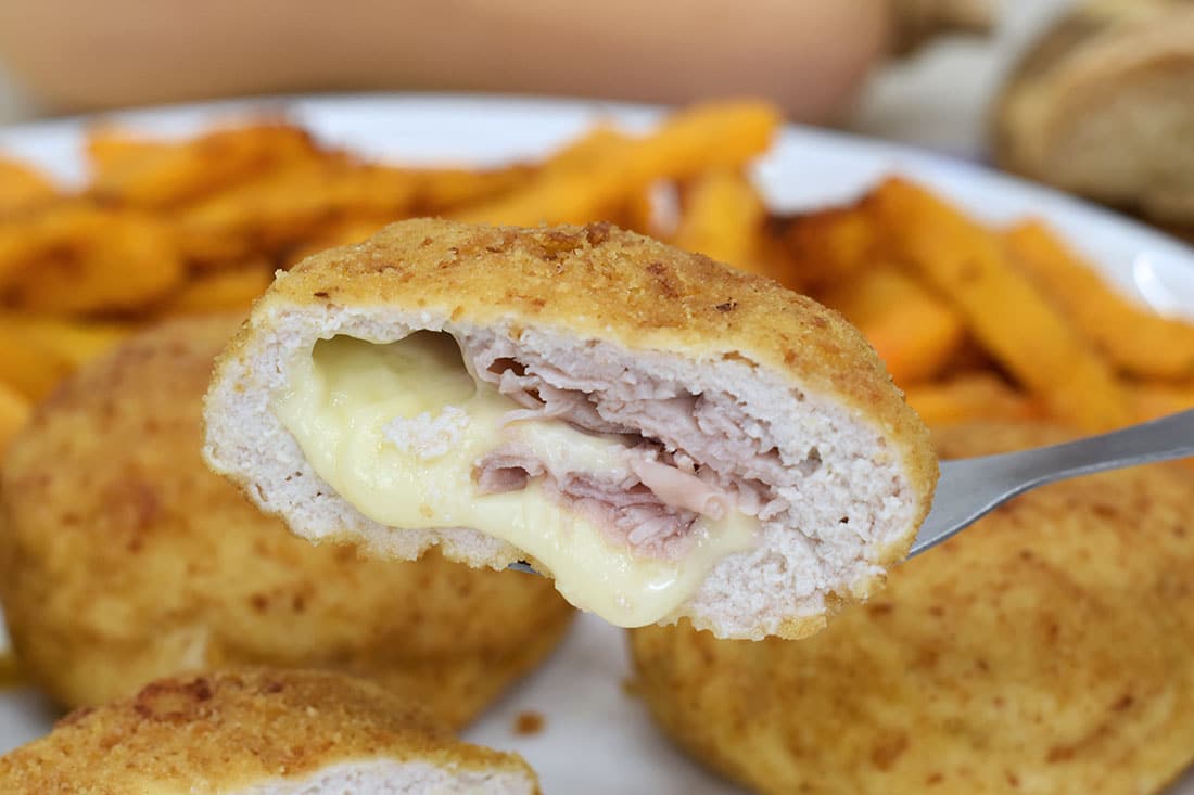 Cordon bleu di pollo in friggitrice ad aria