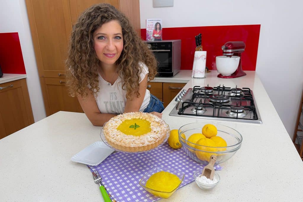 Crostata di frolla morbida al limone