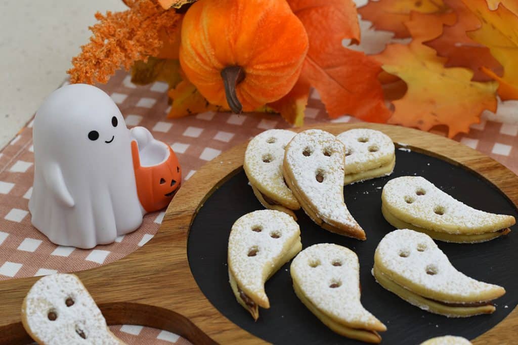 Fantasmini di frolla per Halloween