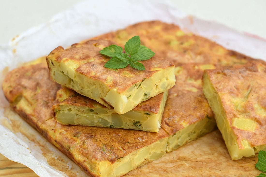 Frittata di patate al forno