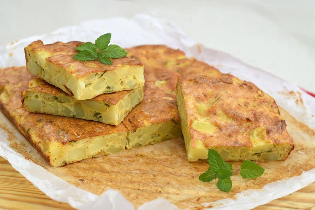Frittata di patate al forno