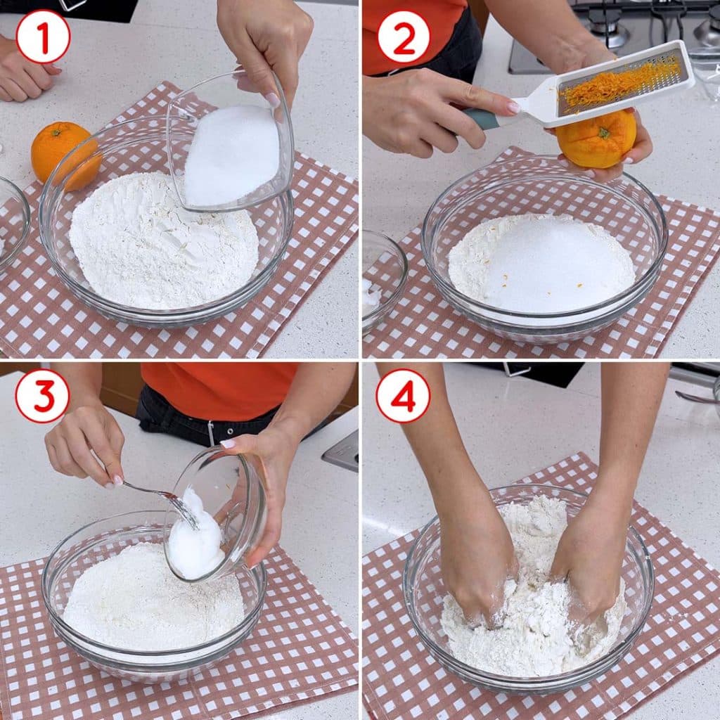 Preparazione della pasta