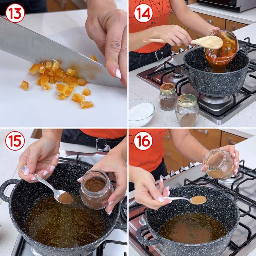 Ultimi ingredienti del ripieno