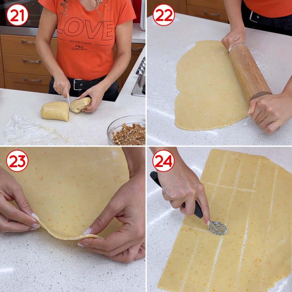 Stesura della pasta