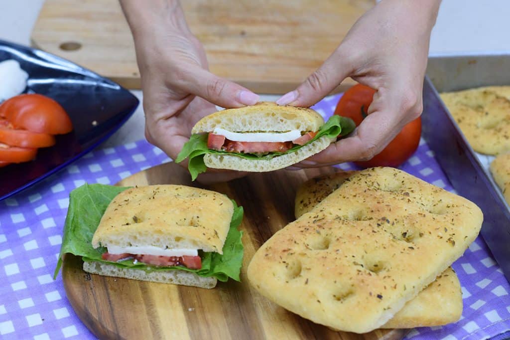 Panfocaccia da farcire