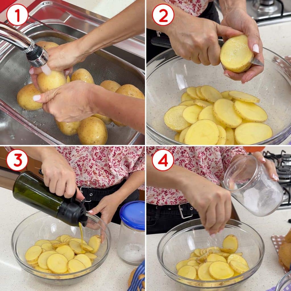 Taglio delle patate
