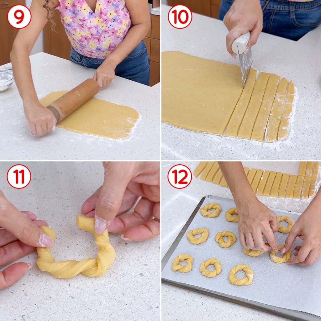Formazione dei biscotti
